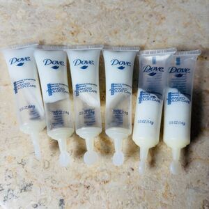 NWOB Dove Advanced Hair Color Care Radiance Enhancing Weekly Treatments .5 fl oz